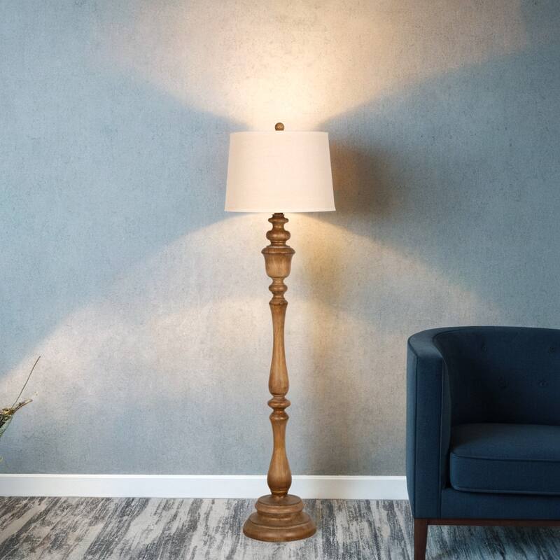 Polyresin 60" Floor Lamp