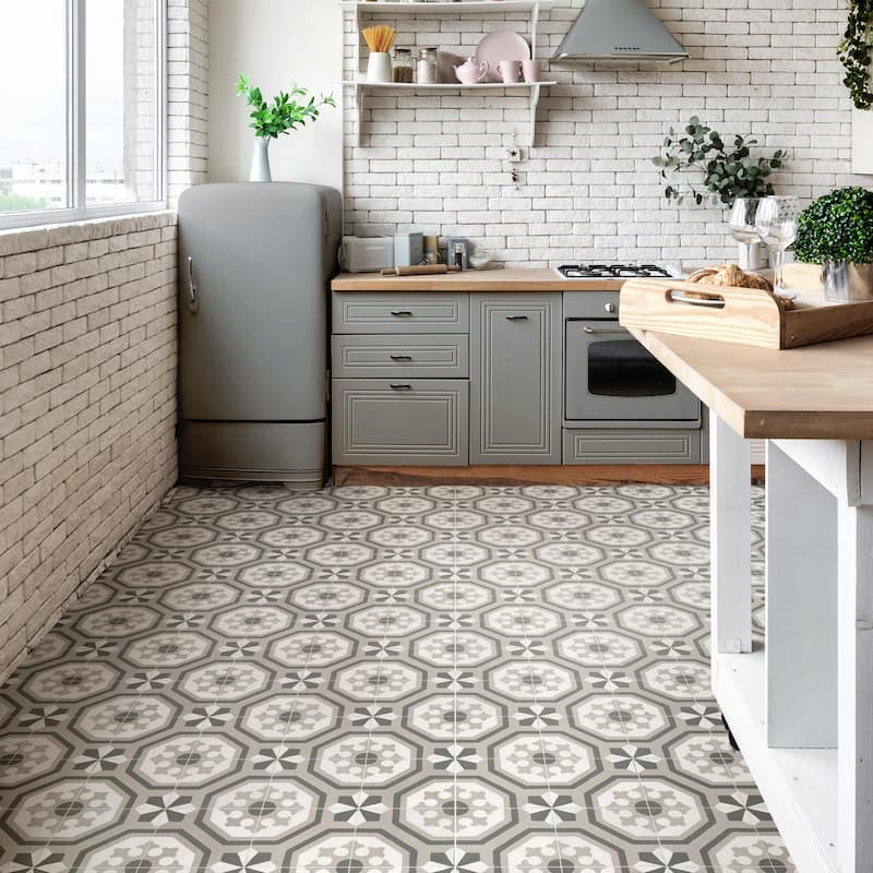 Merola Tile Kings Paname Opera 17-5/8" x 17-5/8" Ceramic Floor and Wall Tile