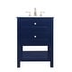 preview thumbnail 11 of 23, Grand 19 - 30 Inch Single Bathroom Vanity 24 Inches - Blue