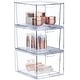 preview thumbnail 1 of 1, Sorbus Acrylic Cosmetic Vanity Makeup Organizer Drawer 3 Pack Clear Stackable Bathroom Undersink Cabinets Jewelry Office Storage