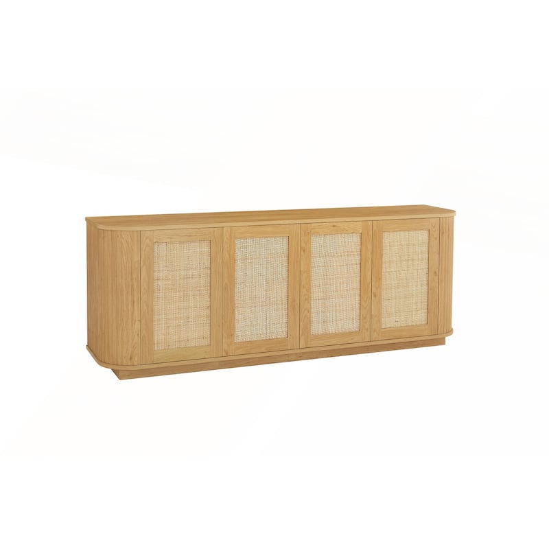 Wave Shaped TV Stand Cabinet