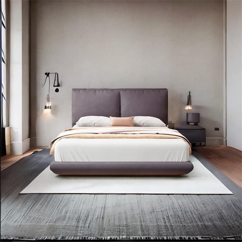 Full Size Upholstered Platform Bed