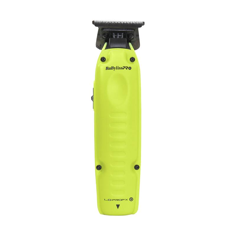 BaBylissPRO FXONE Lo-ProFX Limited Edition Neon Yellow Trimmer with Charging Base & Battery - FX729NY - Yellow