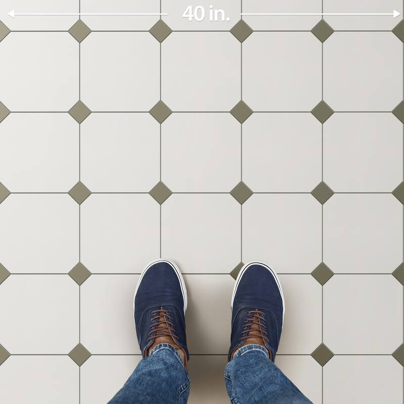 Merola Tile Vaudeville Taco Oliva 1-5/8" x 1-5/8" Porcelain Floor and Wall Tile - Pallet ( Tiles)
