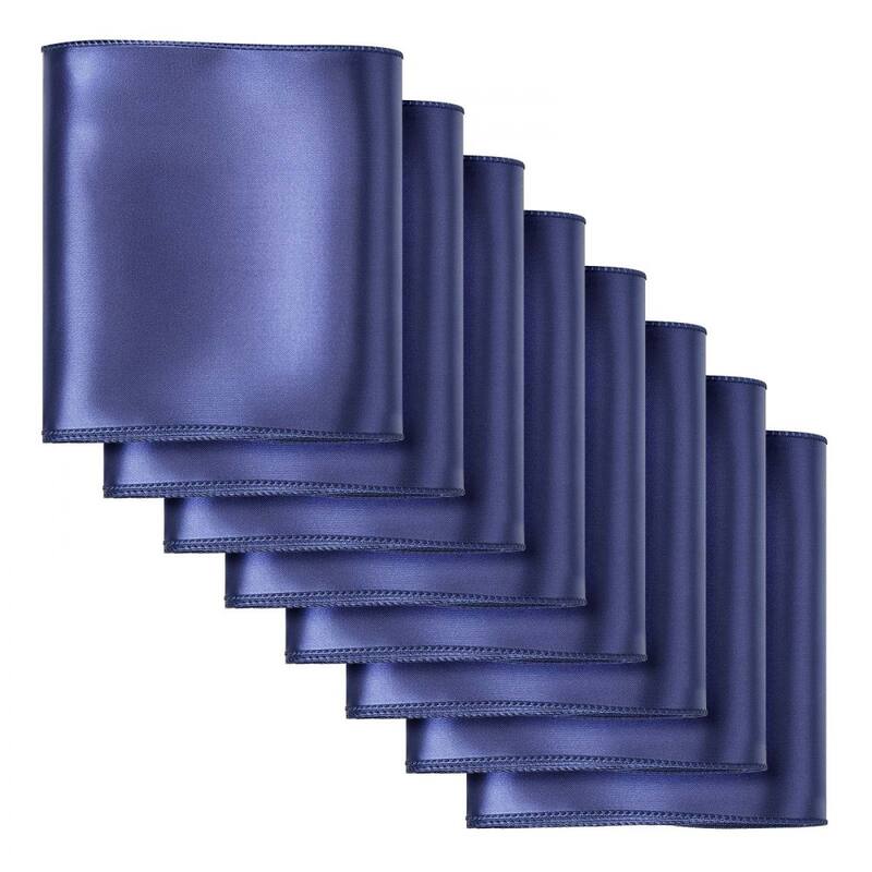 Satin Chair Ribbons for Wedding Reception Adjustable Fit for Folding Banquet and Chiavari Chairs