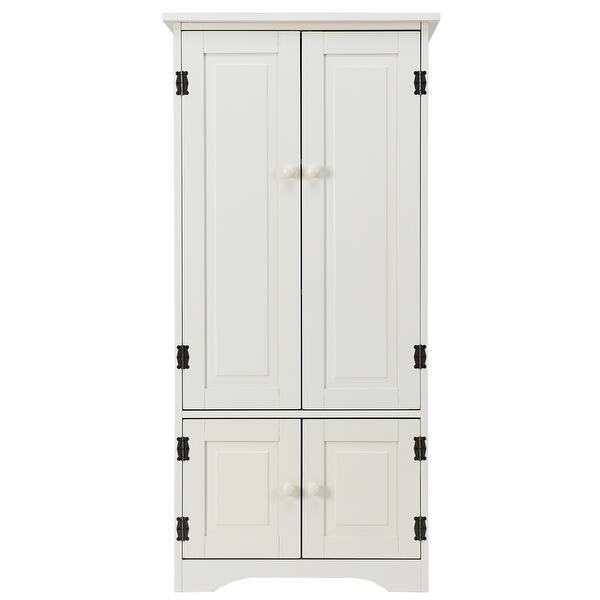 Accent Storage Floor Cabinet With Adjustable Shelves On Sale Overstock 31052518