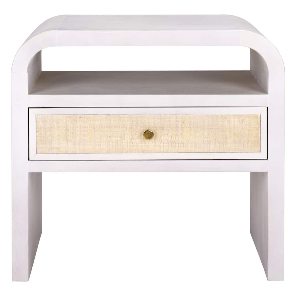 SAFAVIEH Home Prisha 1 Shelf 1-Drawer Nighstand