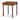 Eucalyptus Wood Side Table, Lancaster Outdoor Furniture Collection - Natural