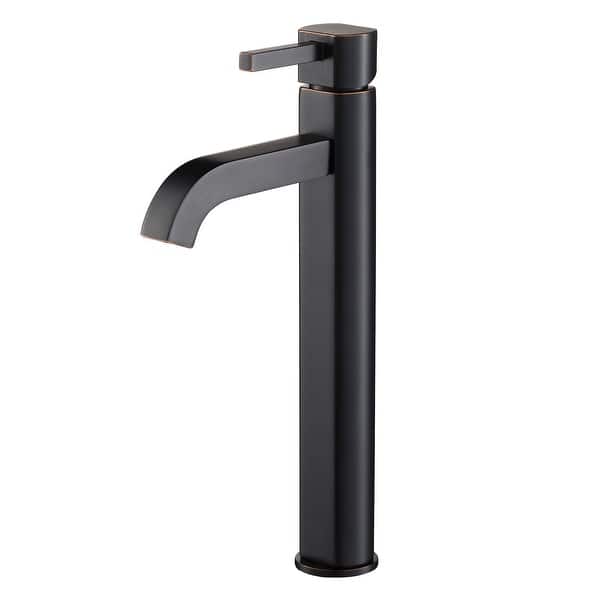 slide 2 of 33, KRAUS Ramus Tall Single Handle 1-Hole Vessel Bathroom Faucet