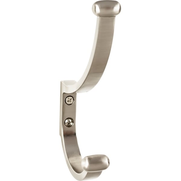 Top Knobs TK1066 Hillmont Wall Mounted Double Robe Hook from the Hooks Collection