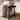 2-Tier Wooden End Table for Living Room, Bedroom, Small Spaces, Rustic Grey