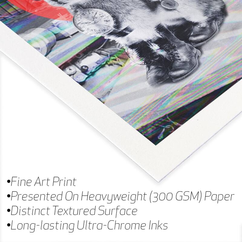 Time Traveler Fine Art Paper Print by Ali Gulec - Multi - 32x24