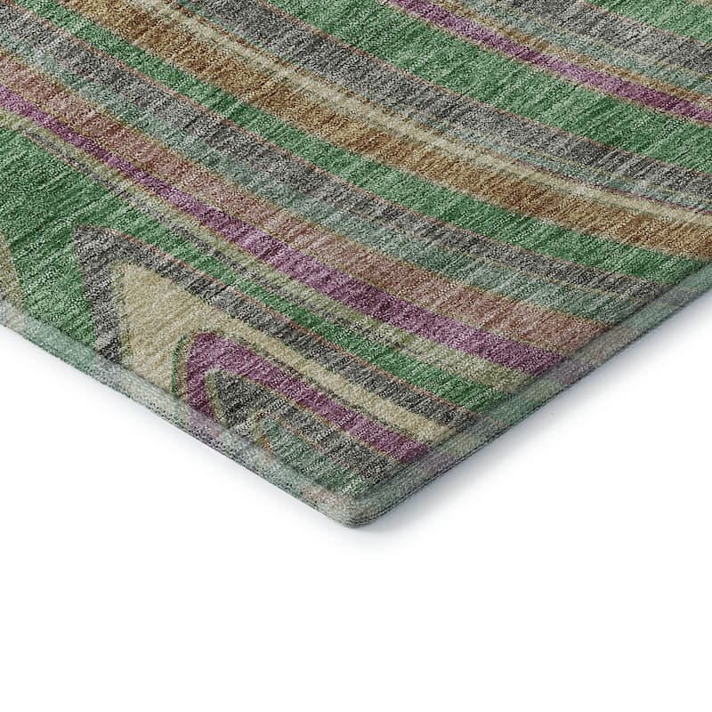 Premium Washable Super Soft Modern Waves Mayfield Rug