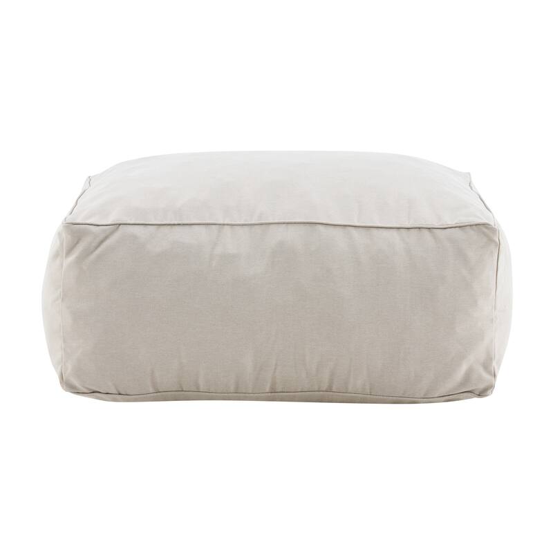 Christopher Knight Home - Outdoor Olefin Bean Bag Ottoman Modular Patio Lounge