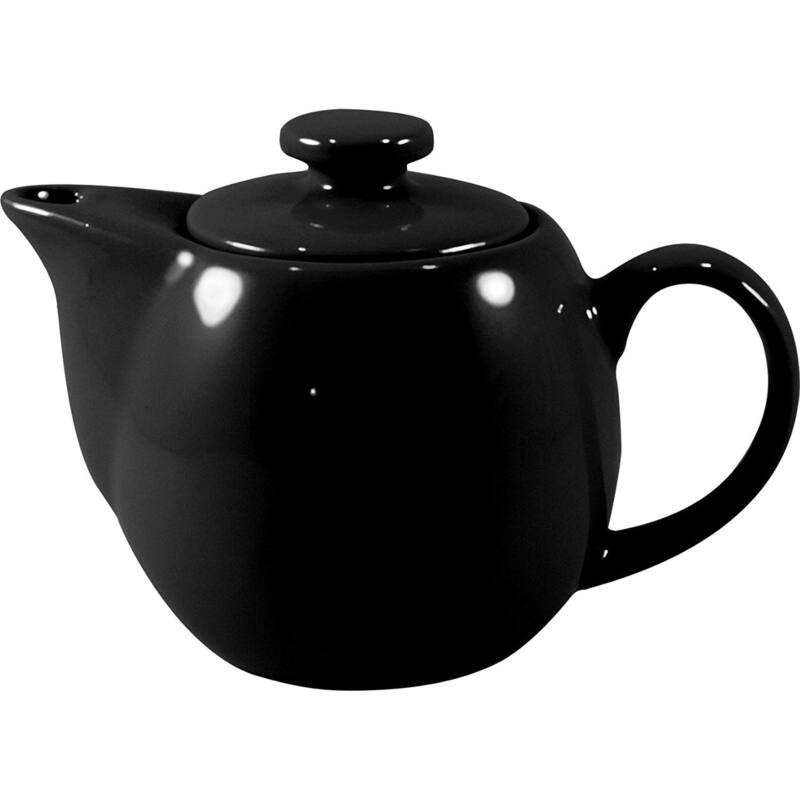 Omniware Teaz 1-2 Cup Teapot with Infuser - 14 oz - Black