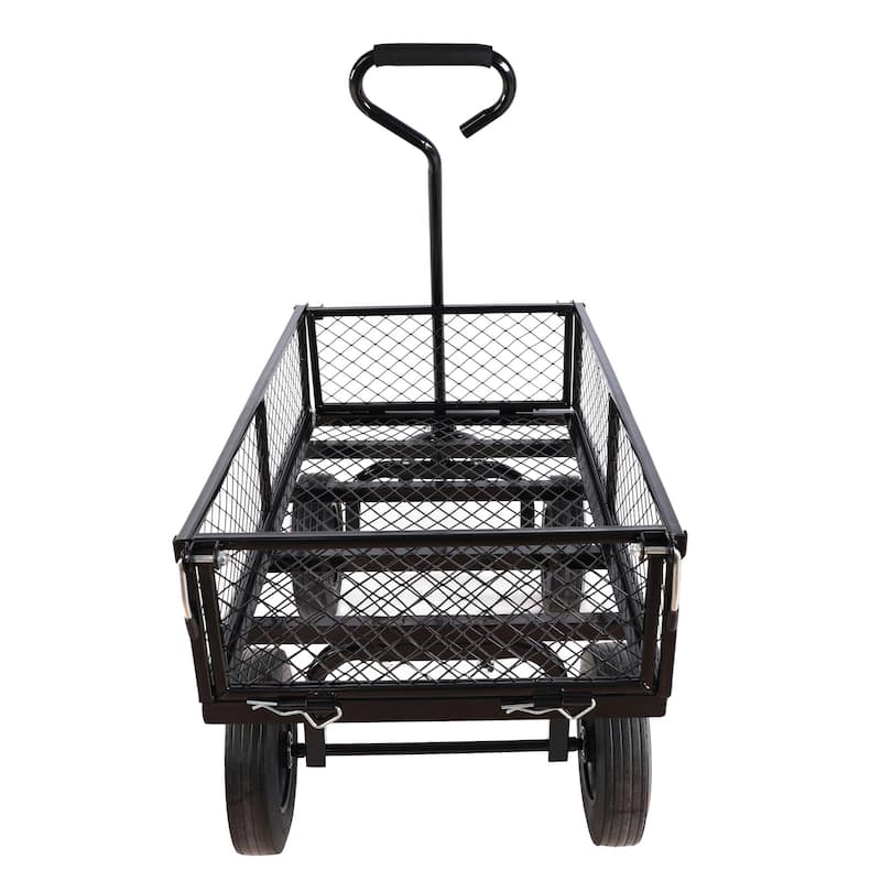 Outdoor Garden Tools Cart/Wagon/Trucks with Solid Tires