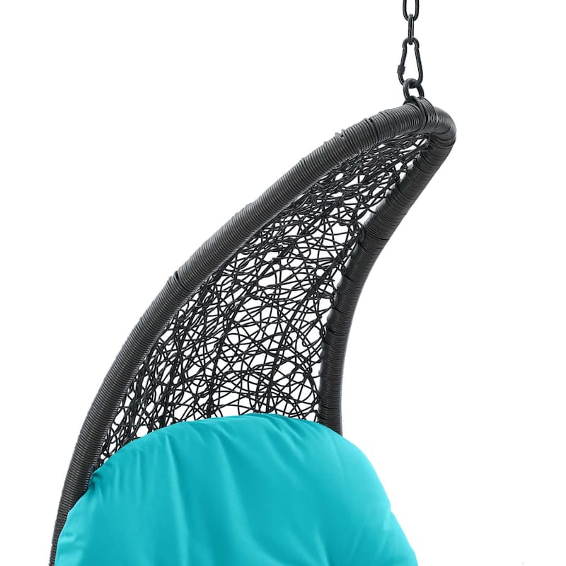 Landscape Outdoor Patio Hanging Chaise Lounge Swing Chair
