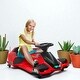 preview thumbnail 21 of 25, 12V Electric Drift Go Kart for Kids with 2 Speeds, Music, Lights & Slow Start, 5 MPH Ride-On Car Toy for Ages 8-12
