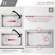 preview thumbnail 9 of 25, STYLISH 30 inch Stainless Steel 16G Workstation Undermount Kitchen Sink - Brushed Stainless Steel - 30" x 19" x 10"