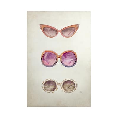 Sunglass Collection II (36 x 54) Canvas Art Print