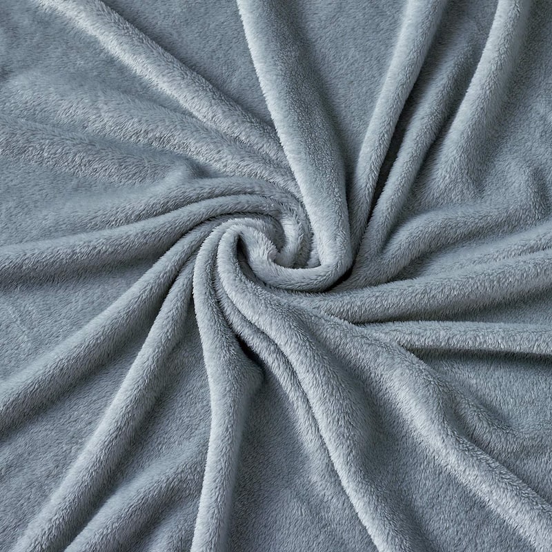 Lightweight Soft Fuzzy Plush Blanket - Bed Bath & Beyond - 35086054