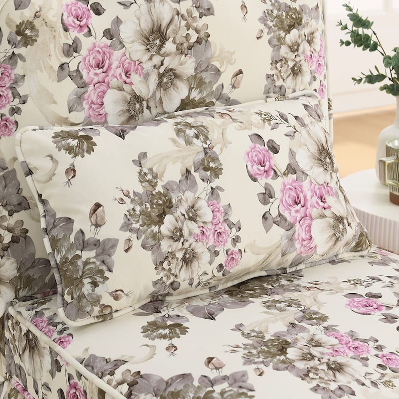 Flannel Single Armless Chair