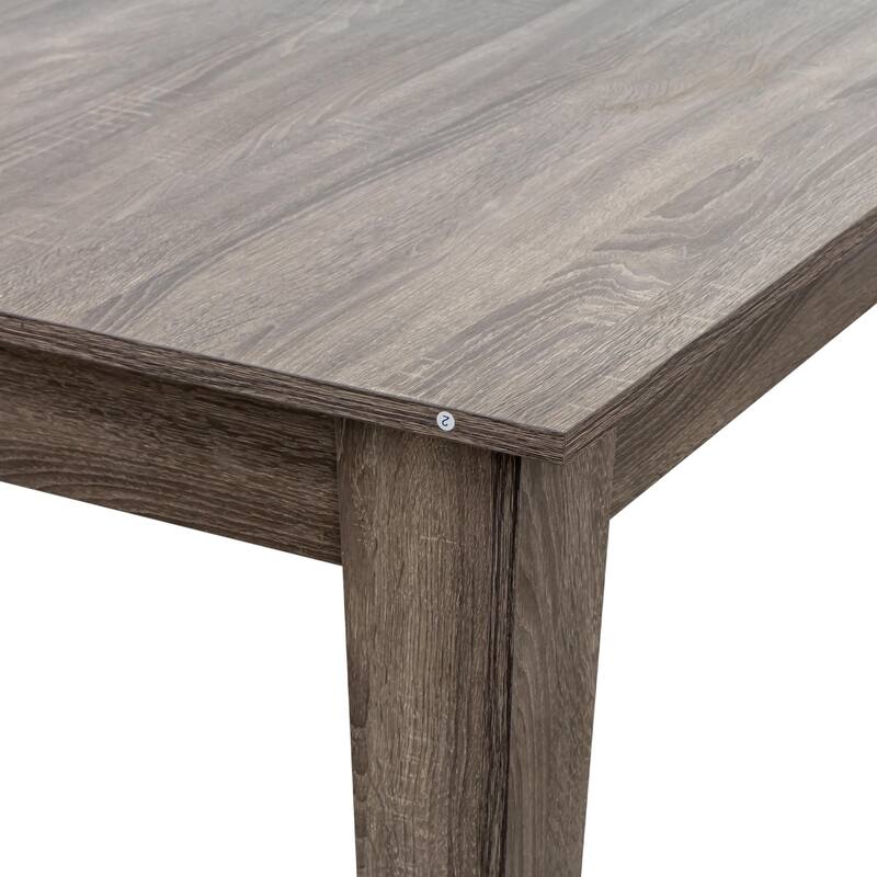 71"-106" Kitchen Large Extendable Dining Table, Modern Rectangular Expandable Dining Room Table With Wooden Legs