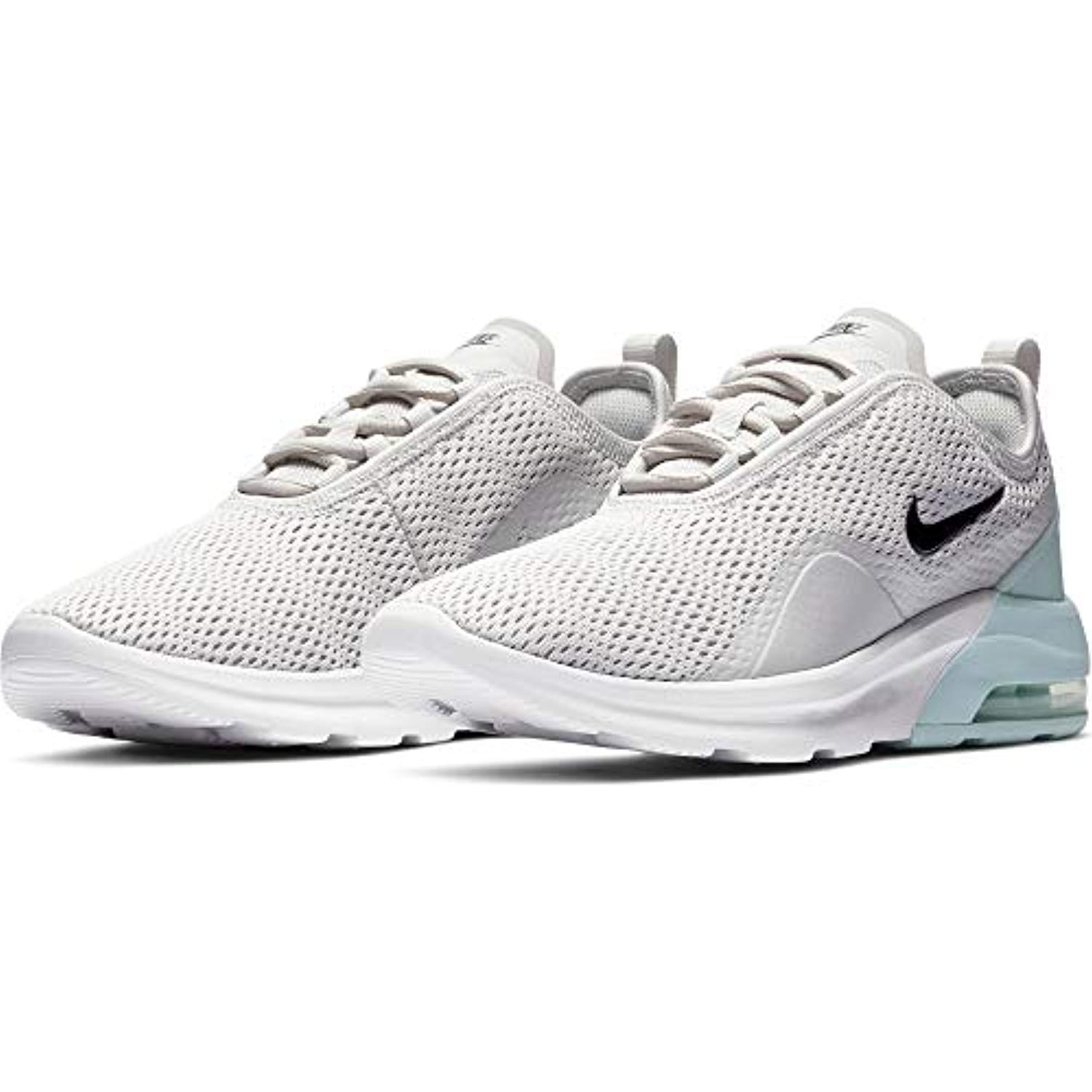 Nike Women's Air Max Motion 2 Sneaker (7.5, Grey/Black/Teal) Nike Women's Air Max Motion 2 Sneaker (7.5, Grey/Black/Teal)