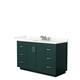 Option Green, Nickel Trim, Giotto Quartz Top