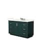 Option Green, Nickel Trim, Giotto Quartz Top