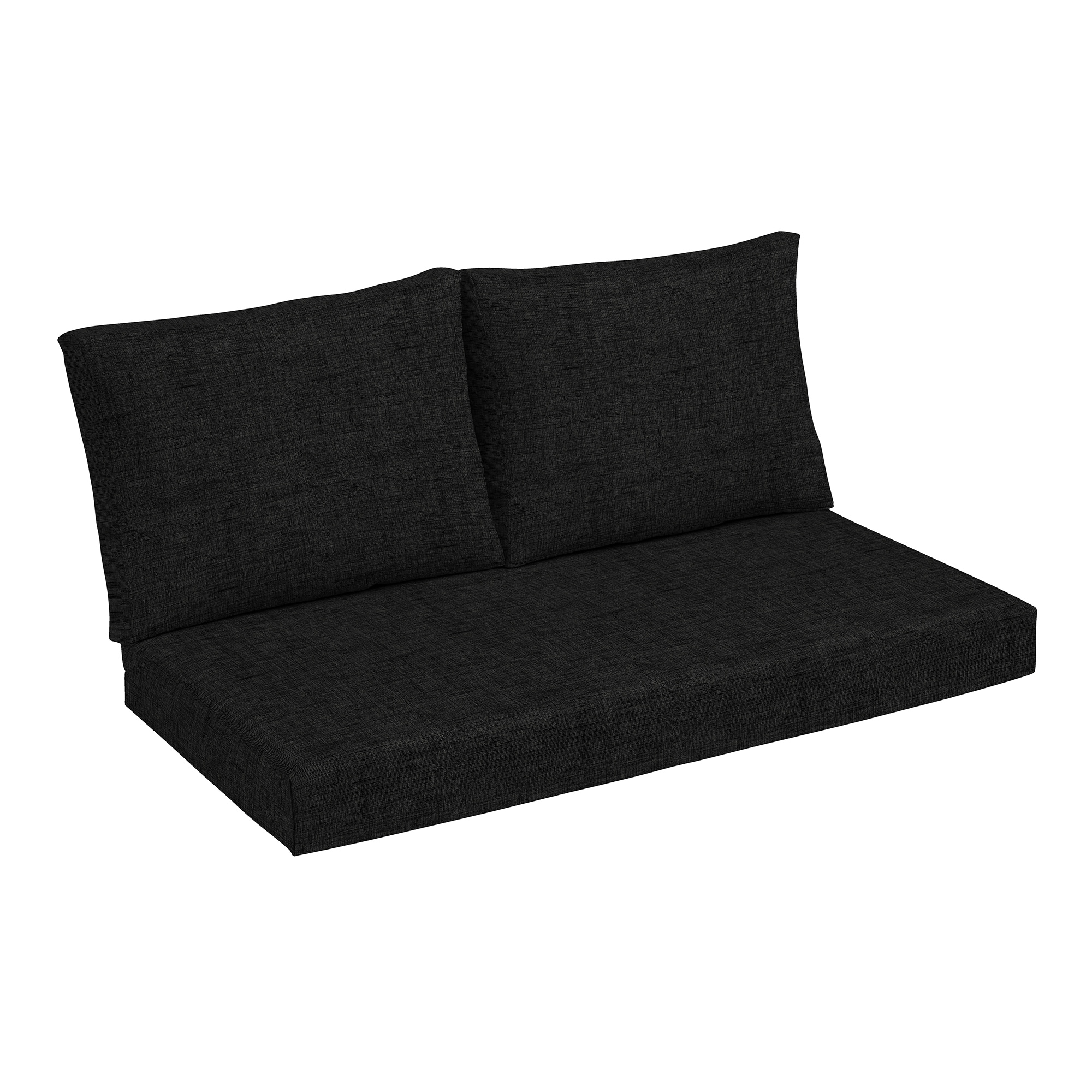 ARDEN Outdoor Loveseat Cushion Set, 48 x 24
