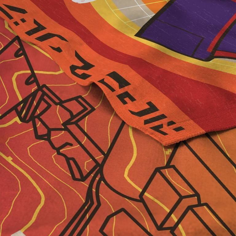 Transformer Class Decept Solar Punk B 2PK Beach Towels - 30" x 60"