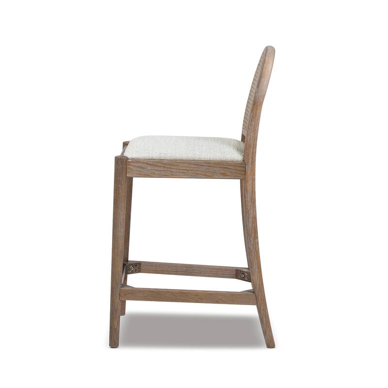 Panama Arched Cane Rattan Counter and Bar Stool (Set of 2)