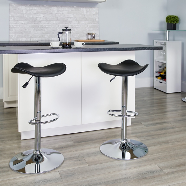 Contemporary adjustable bar deals stools