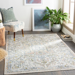 Livabliss Hughley Persian Medallion Area Rug