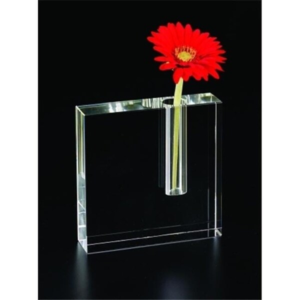 Badash H215 Platinumin Block Bud Vase