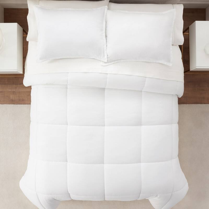Serta Simply Clean Antimicrobial Comforter Set