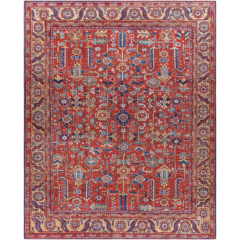 Livabliss Iris Updated Traditional Floral & Botanical Area Rug