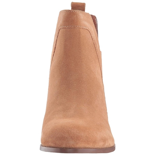 mia castro suede bootie