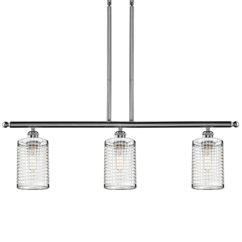 Innovations Lighting 516-3I-10-36 Nestbrook Linear Nestbrook 3 Light - Polished Chrome