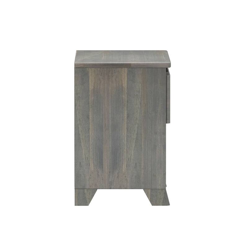 Max and Lily Farmhouse Nightstand with 1 Drawer