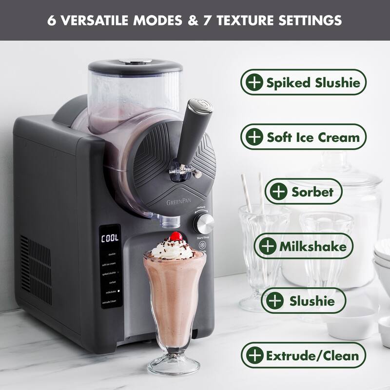 GreenPan Frost 15-in-1 Ice Cream & Slushie Drink Maker
