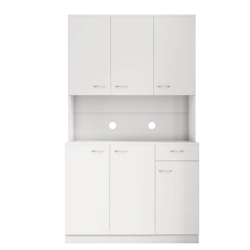 70.87" Tall Wardrobe and Kitchen Cabinet