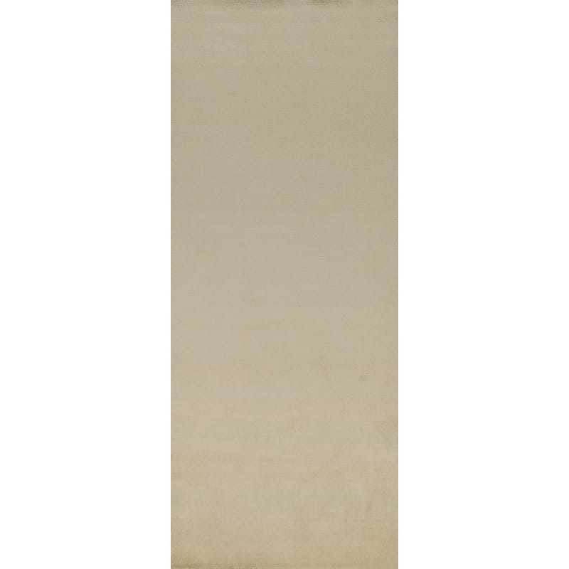 Hand Knotted Oriental 100% Wool Carpet Modern Solid Green Gabbeh Runner Rug - 9' 10'' X 3' 2''