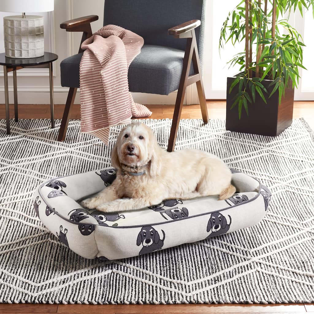 SAFAVIEH Pet Collection Hound Dog Bed