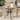 19" Small Round Side Table, Outdoor Dining Coffee Table with Steel Frame and Wooden Like Surface