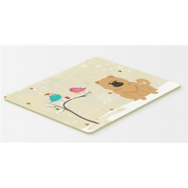 Carolines Treasures BB2616CMT Christmas Presents Between Friends Chow Chow Cream Kitchen or Bath Mat 20 x 30