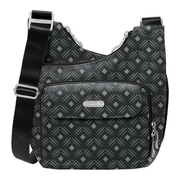 Baggallini Women S Mcc570 Criss Cross Bag Black Diamond Print Baggallini Women X27 S Mcc570 Criss Cross Bag Black Diamond Print Us