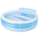 preview thumbnail 2 of 6, Intex Swim Center Round Inflatable Outdoor Swimming Lounge Pool with Pool Cover - 16