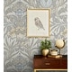 preview thumbnail 6 of 7, NextWall Acanthus Floral Peel and Stick Wallpaper